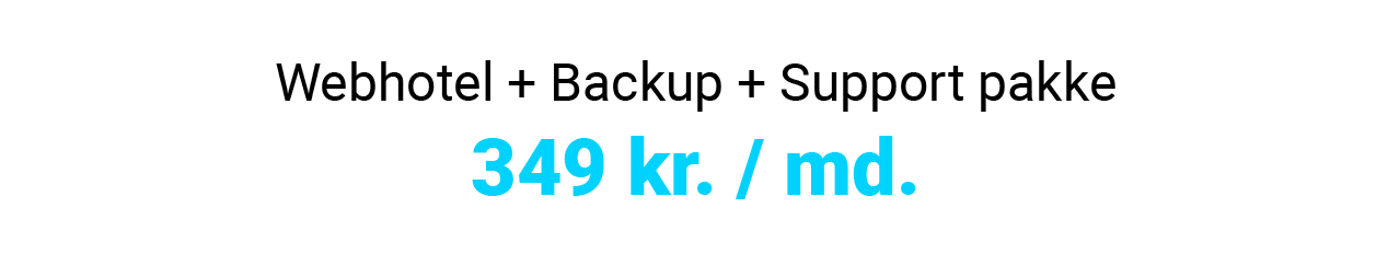 webhotel-backup-support-pakke